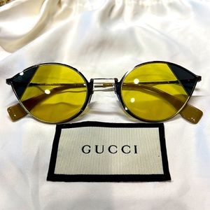 Cut Eye Yellow Cat Eye FENDI